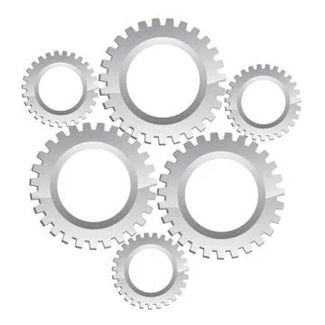 Gear Logo Template vector icon イラスト素材