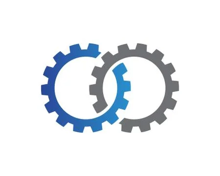 Gear Logo Template vector icon illustration design Stock Illustration