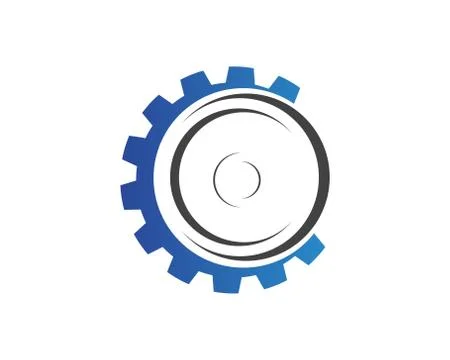 Gear Logo Template vector icon illustration design 스톡 일러스트
