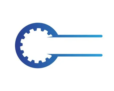 Gear Logo Template vector icon illustration design Stock Illustration