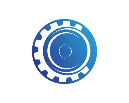Gear Logo Template vector icon illustration design イラスト素材