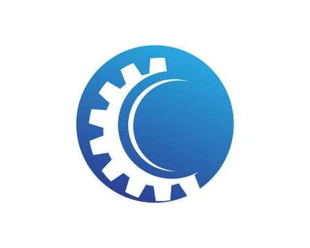 Gear Logo Template vector icon illustration design Stock Illustration