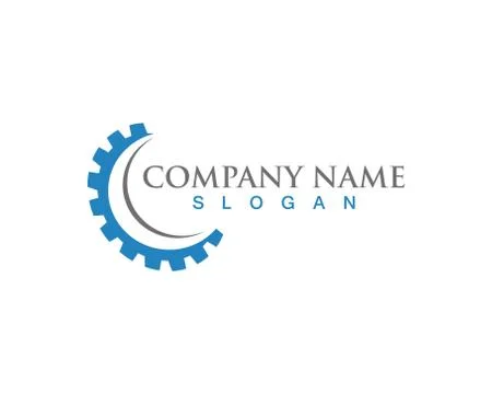 Gear Logo Template vector icon illustration design イラスト素材