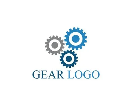 Gear Logo Template vector icon illustration design Stock Illustration