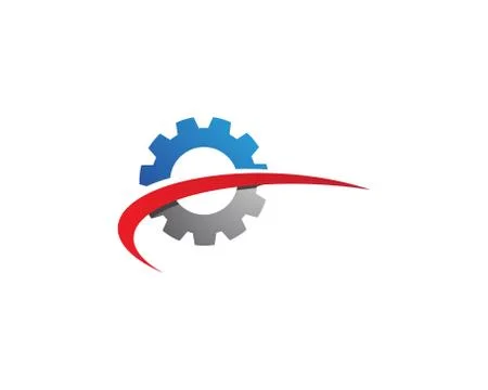 Gear Logo Template vector icon Stock Illustration