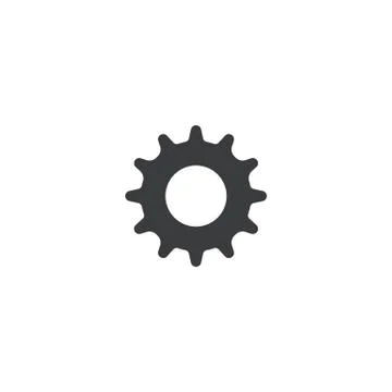 Gear Logo Template vector icon 스톡 일러스트