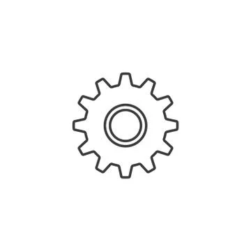 Gear Logo Template vector icon イラスト素材