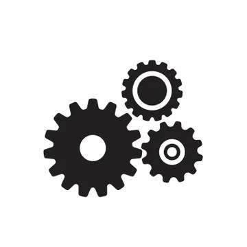 Gear Logo Template vector icon Stockillustratie