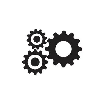 Gear Logo Template vector icon Stock Illustration