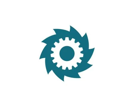 Gear Logo Template vector icon Stock Illustration