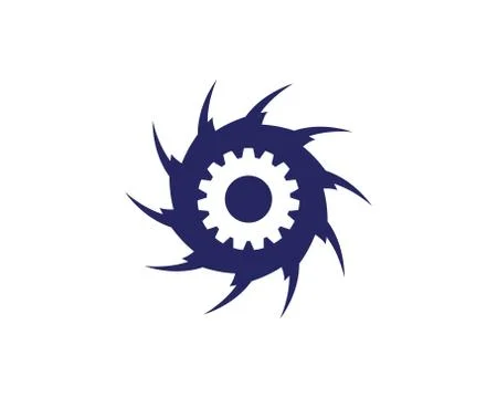 Gear Logo Template vector icon Stock Illustration