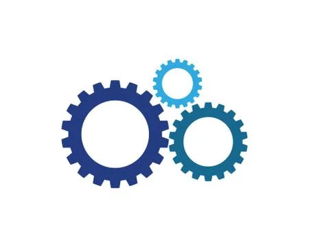 Gear Logo Template vector icon Stock Illustration