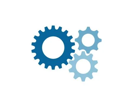 Gear Logo Template vector icon Stock Illustration