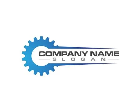 Gear Logo Template vector icon Stock Illustration
