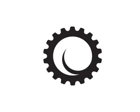 Gear Logo Template vector icon イラスト素材