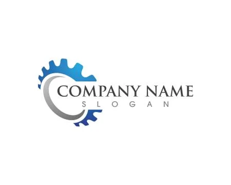 Gear Logo Template vector icon イラスト素材