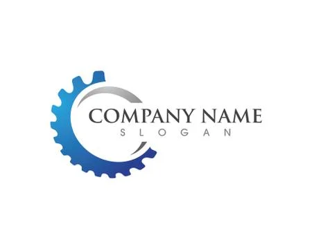 Gear Logo Template vector icon イラスト素材