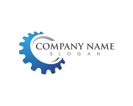 Gear Logo Template vector icon 스톡 일러스트