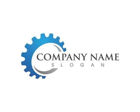 Gear Logo Template vector icon Stock Illustration