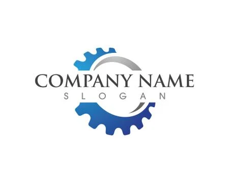 Gear Logo Template vector icon Stockillustratie