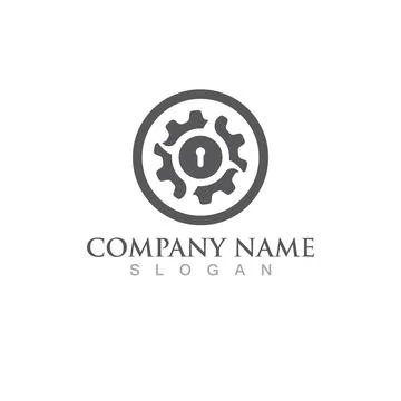 Gear Logo Template vector icon イラスト素材