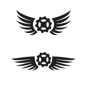 Gear Logo Template vector icon Illustrazione stock