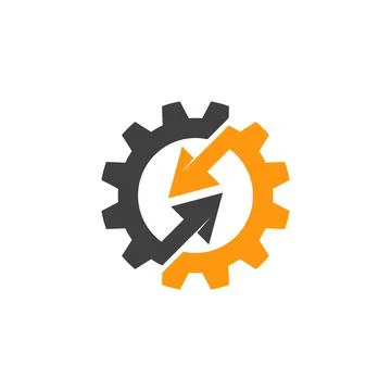 Gear Logo Template vector icon Stockillustratie