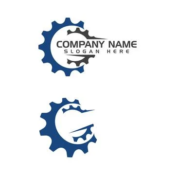 Gear Logo Template vector icon Stock Illustration