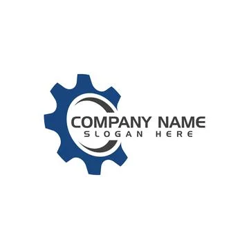 Gear Logo Template vector icon Stock Illustration
