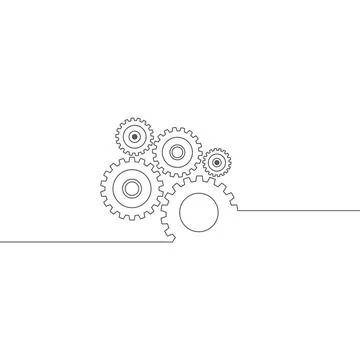 Gear Logo Template vector icon Stock Illustration