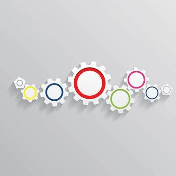 Gear Logo Template vector icon Stockillustratie