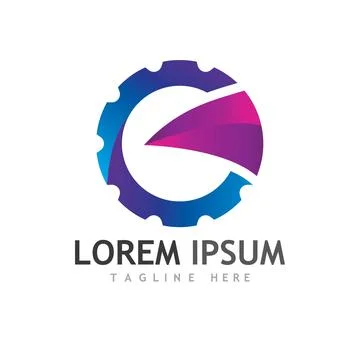 Gear Logo Template vector icon Stock Illustration