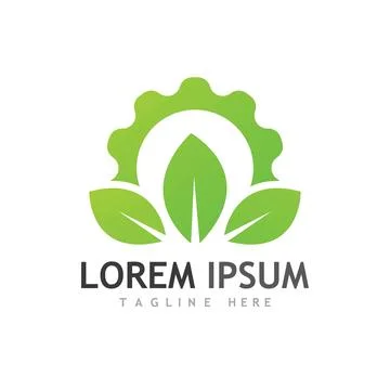 Gear Logo Template vector icon イラスト素材