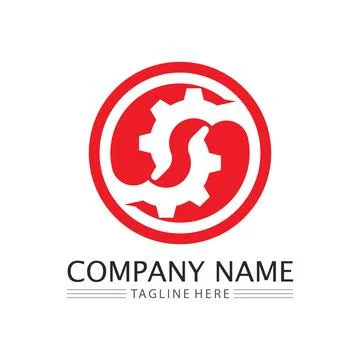 Gear Logo Template vector icon Stockillustratie