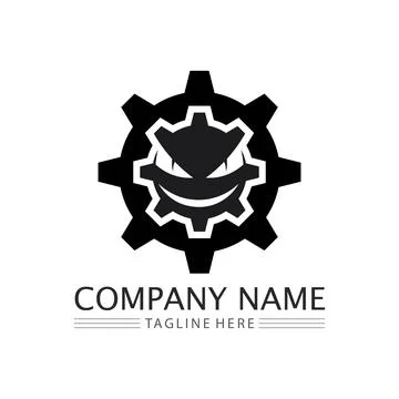 Gear Logo Template vector icon Stock Illustration