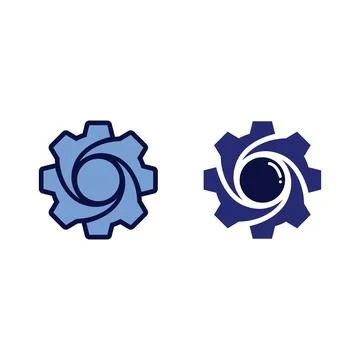 Gear Logo Template vector icon イラスト素材