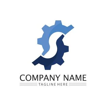 Gear Logo Template vector icon イラスト素材