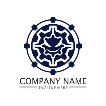 Gear Logo Template vector icon Stock Illustration