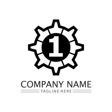 Gear Logo Template vector icon Stock Illustration