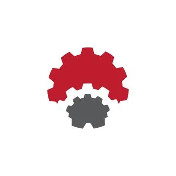 Gear Logo Template vector icon Stockillustratie