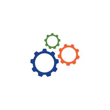 Gear Logo Template vector icon Stockillustratie