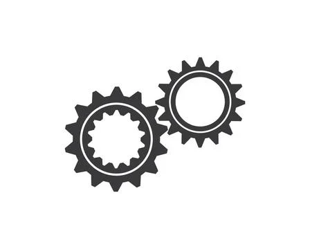 Gear Logo Template vector icon illustration Gear Logo Template vector icon... Stock Photos