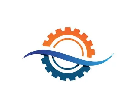 Gear Machine Template vector icon illustration design Stock Illustration