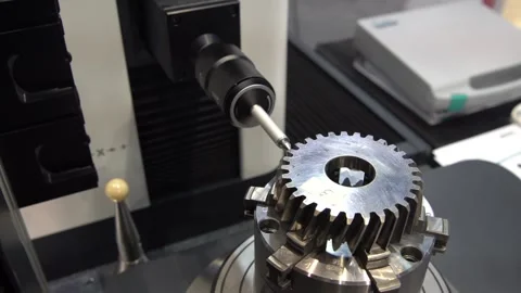Gear measuring machine Vidéo 90748918