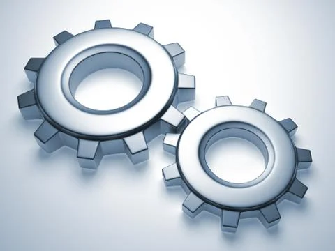 Gear mechanism Illustrazione stock