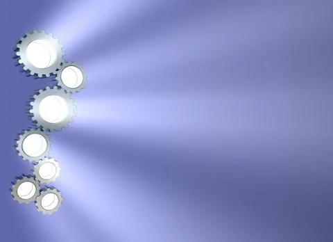 Gear series Stock Illustration