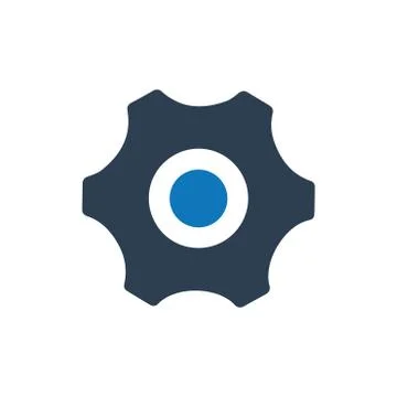 Gear, Setting Icon Stock Illustration