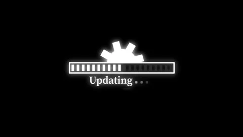 Gear setting system updating icon set Animation with gear sign Stock Footage 321062212