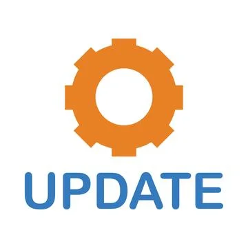 Gear, setting, update, software, setting update icon Stock Illustration