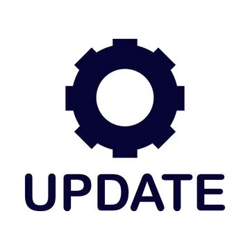 Gear, setting, update, software, setting update icon Stock Illustration